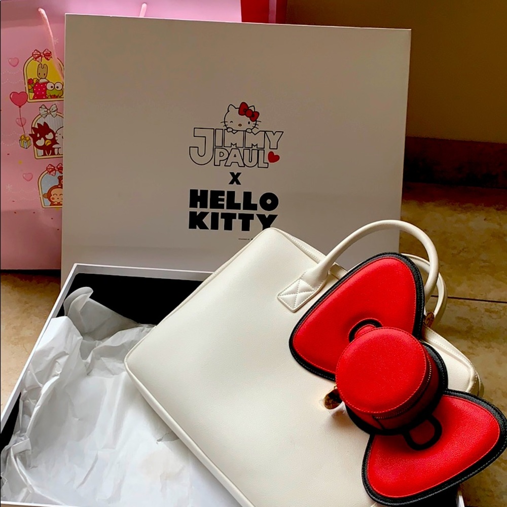 Hello Kitty x Jimmy Paul Bow Laptop Bag